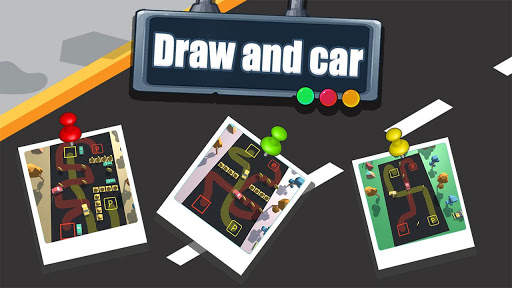 Draw Car : Park Master screenshot 1