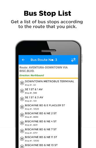 Miami Transit App: Miami Bus and Rail Tracker screenshot 2