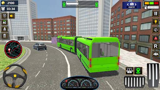 Pelatih bus kereta mengemudi screenshot 4