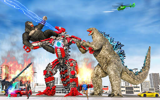 King Kong Attack Godzilla Game screenshot 2