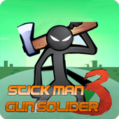 Stickman Sniper Shooter &amp; Metal Gun 2 icon
