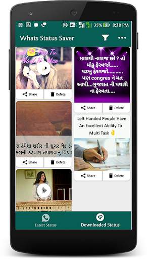Status Downloader - Save Status Images and Videos screenshot 1