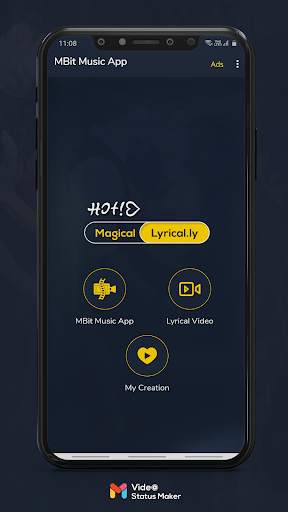 MBit Music & Video App Particle.ly & Lyrical Video screenshot 7