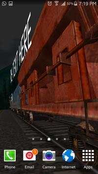 Traveling Train 3d Lwp Lite screenshot 3