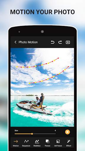 Photo Motion Glitter Effects Loop Video Animation screenshot 4
