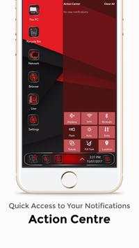 Red Theme For Computer Launcher screenshot 3