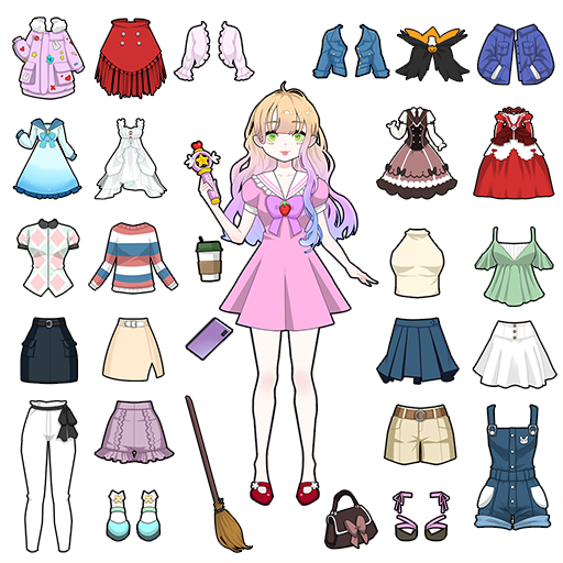 Dazzling Princess : Dress up icon