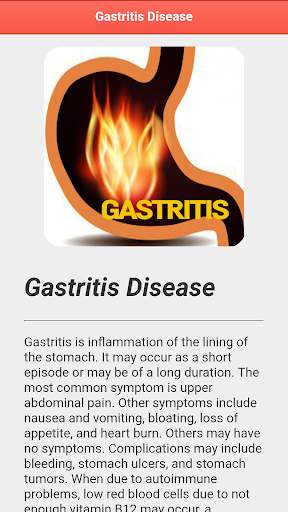 Gastritis Disease screenshot 3