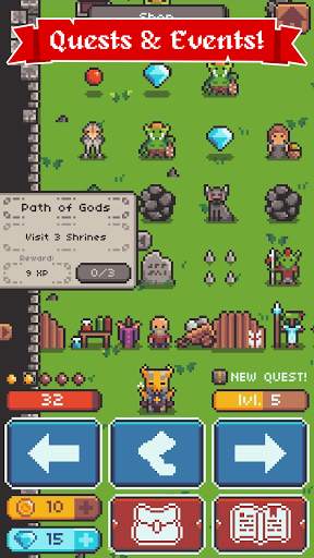 Eternis Heroes - Pixel Roguelike RPG screenshot 2