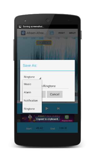 Audio Editor & Ringtone Maker screenshot 5