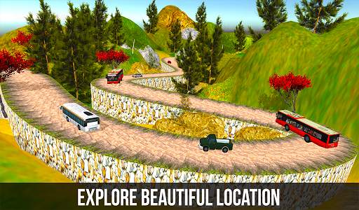 Uphill offroad tour Bus Driving Simulator screenshot 8