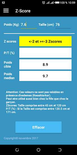 Z-Table screenshot 3