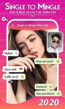 Single To Mingle :Live Video Call With Single Girl screenshot 1
