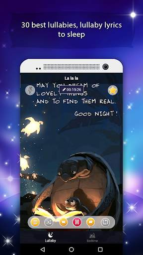 Lullaby for babies, white noise offline & free screenshot 3