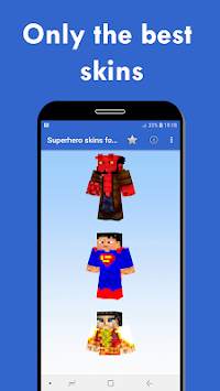 Superhero skins for Minecraft MCPE screenshot 1