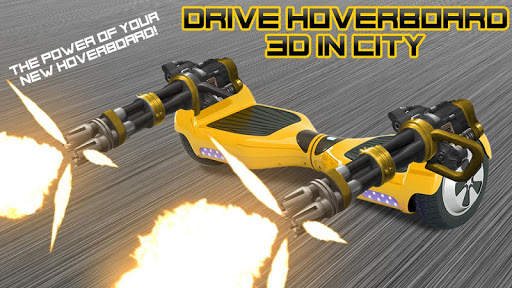 Drive Hoverboard 3D In City screenshot 3