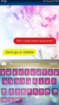 Girly Theme for kika keyboard screenshot 2