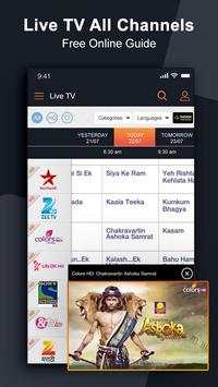 Live TV all channels free online guide screenshot 4