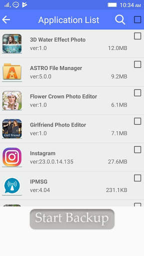 Backup Free - Mobile Application Backup & Restore screenshot 2