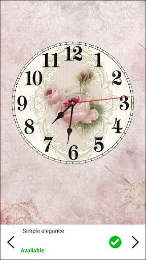 Shabby Chic Clocks Wallpaper screenshot 3