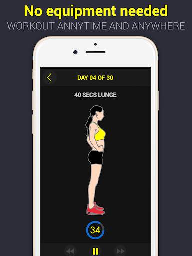 30 Day Lunge Challenge Free screenshot 11