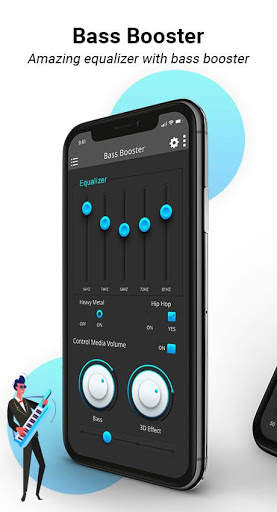 Bass Booster , Equalizer & Volume Equalizer screenshot 1