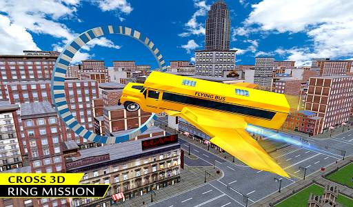 US Flying Bus pilot Transport:High School bus 2018 screenshot 6