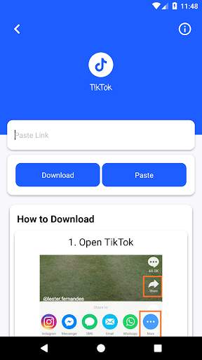 Video photo Download for Instagram Facebook TikTok screenshot 6
