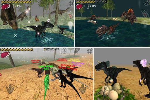 Raptor RPG - Dino Sim screenshot 1