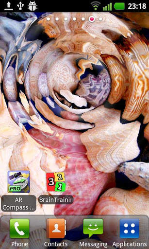 Water Touch Parallax Live Wallpaper screenshot 1