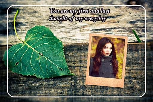 love status photo frame - love status photo app screenshot 1