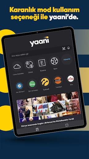 Yaani : Güvenli Web Tarayıcısı 7 تصوير الشاشة
