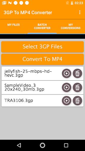 3gp To Mp4 Converter screenshot 2