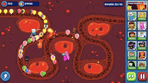 Bloons Adventure Time TD 4 تصوير الشاشة