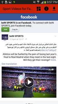 Sports Videos on Facebook screenshot 2
