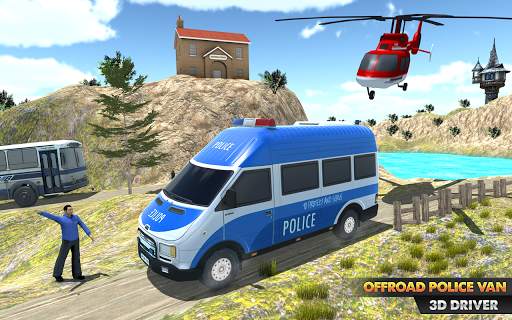 Police Car Simulator Van Drive screenshot 2