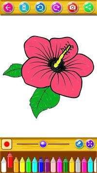 coloring flower game screenshot 4