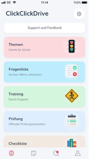 Die Führerschein App von ClickClickDrive 2021 स्क्रीनशॉट 4