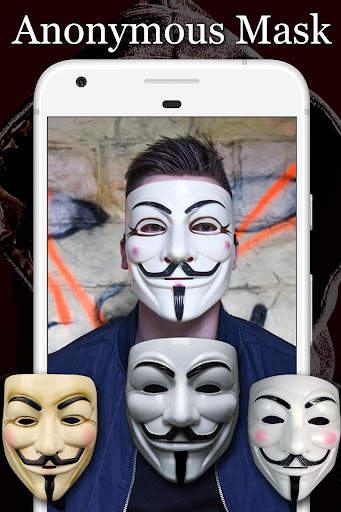 Anonymous Mask Photo Editor Free screenshot 1