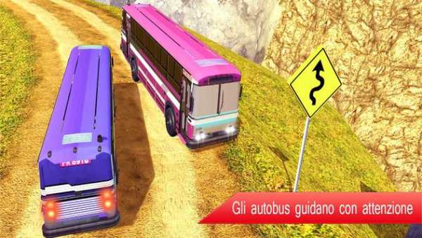 Autobus di montagna che guida screenshot 3