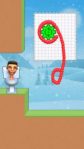 Draw To Smash : Toilet Puzzle скриншот 13