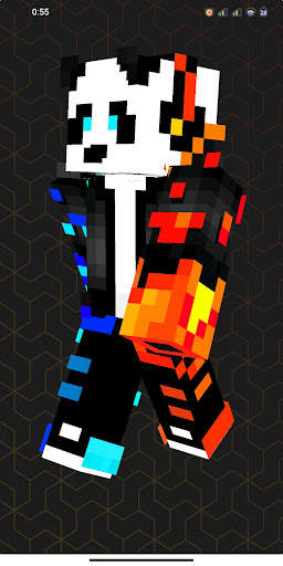 Ice Fire Skin For Minecraft PE screenshot 4