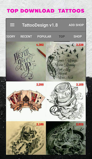 Tattoo Designs screenshot 2
