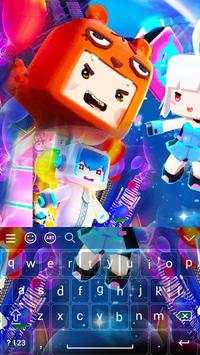 Keyboard Mini World Block Art screenshot 2
