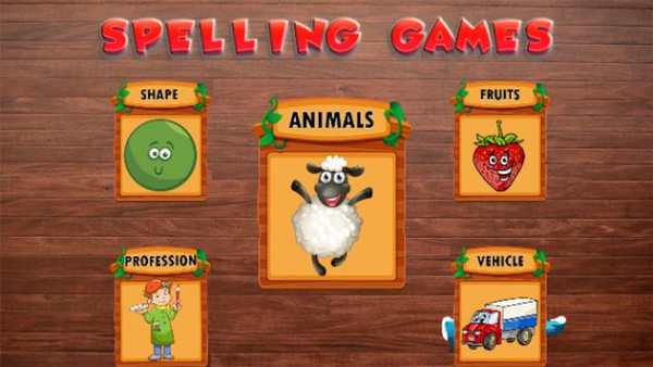 spelling game for kids screenshot 1