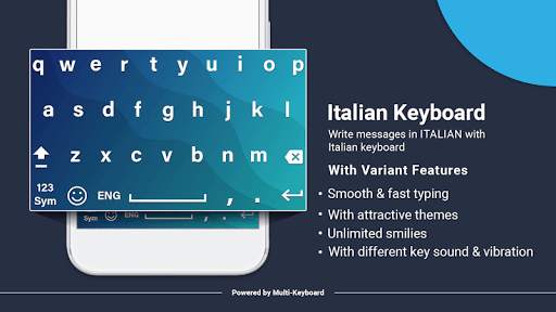 Italian Keyboard 2021: Italic Language screenshot 1