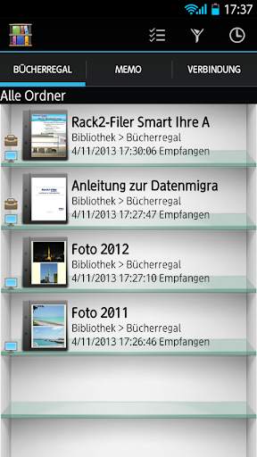 Rack2-Filer Smart for Android screenshot 1
