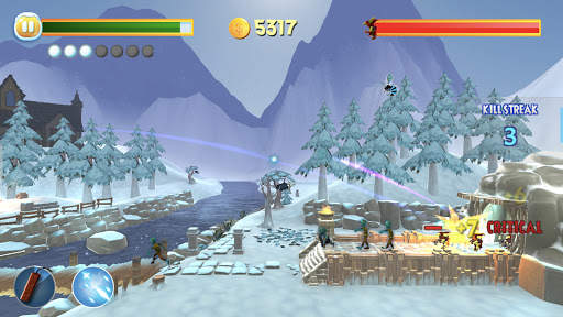 Snowball Attack Shoot Defend screenshot 4