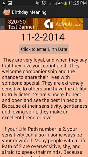 Birthday Meaning screenshot 2