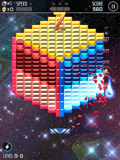 Astroball - Brick Breaker (Ad Free) screenshot 13
